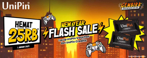 New Year Flash Sale – Hemat hingga 25Ribu!